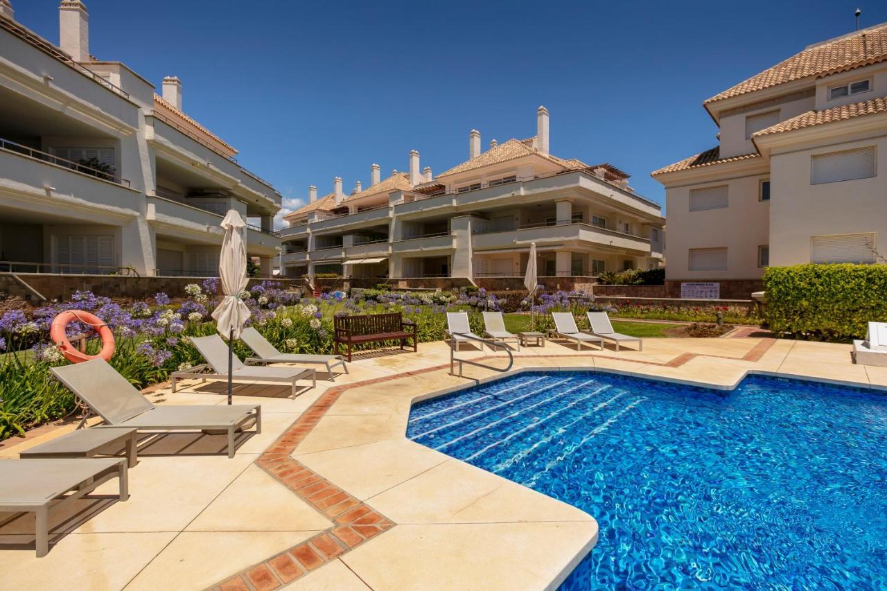 Appt 401-3-Bed-Heaven Beach-Paseo-All Year Heated Pool-Free Bikes 埃斯特波纳 外观 照片